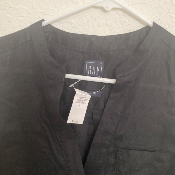 NWT GAP Linen Popover Tank S - Picture 2 of 5